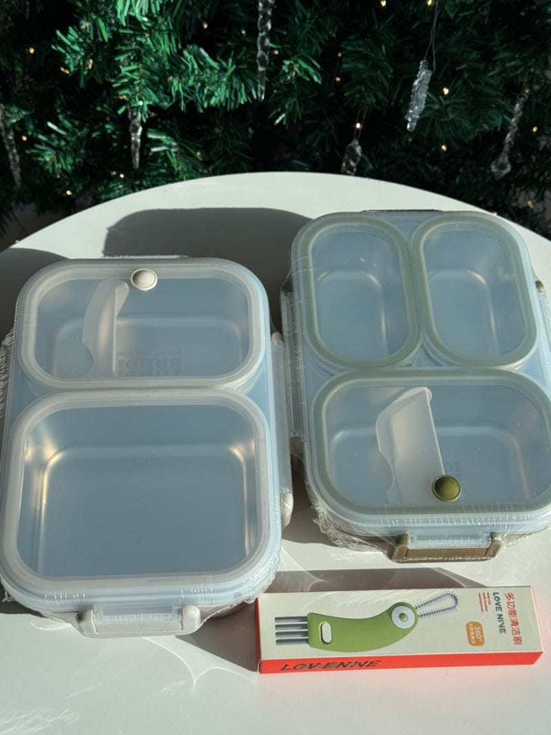 잔디반디 직장인 도시락통 밀폐력 장난없음.. 국과 반찬 한곳에!