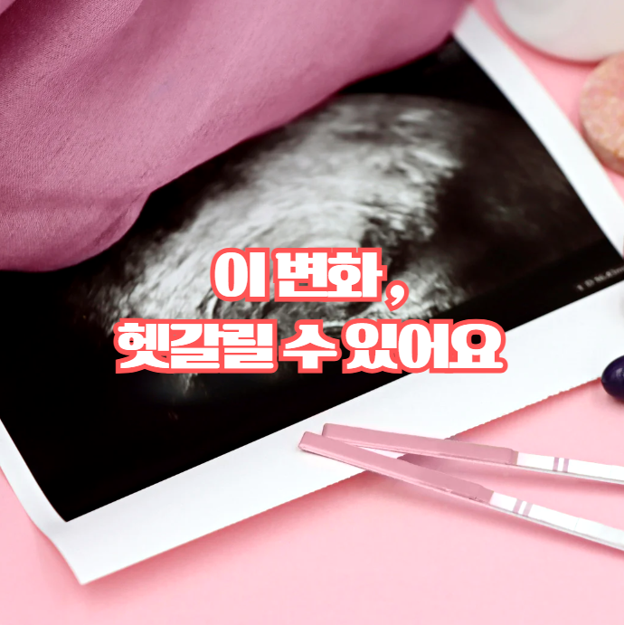  임신 극초기 증상, 많이 헷갈리는 변화 정리
