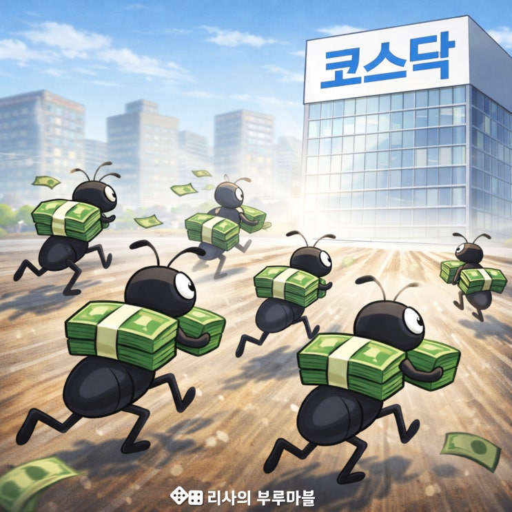  개미가 코스닥으로 가고 있는 이유!?