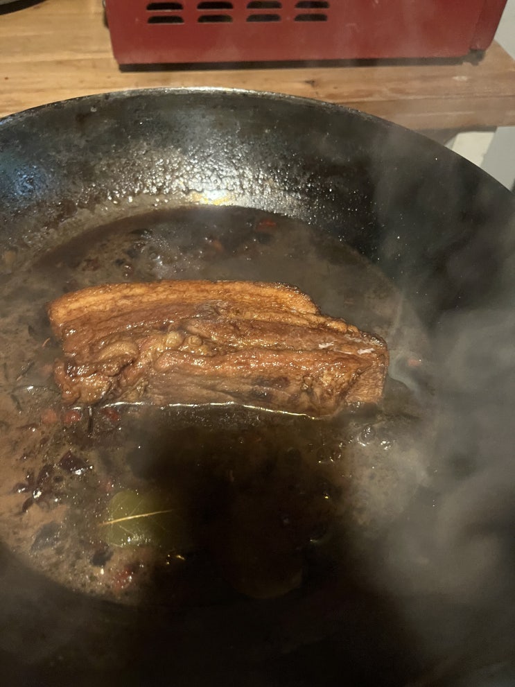  [주말일기] 주말에만 만 칼로리 먹은 듯(따거, 쿠시태 폐업 / 써브웨이 오렌지쿠키 / 동파육 도전)