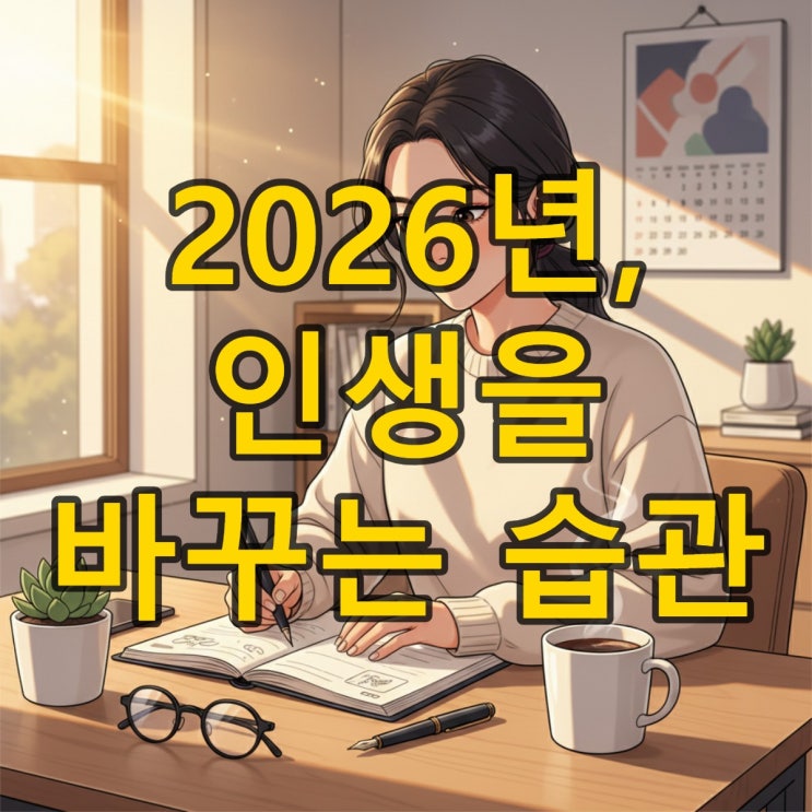  작심삼일 끝! 새해 계획 세우기 비밀, 상위 1%의 습관