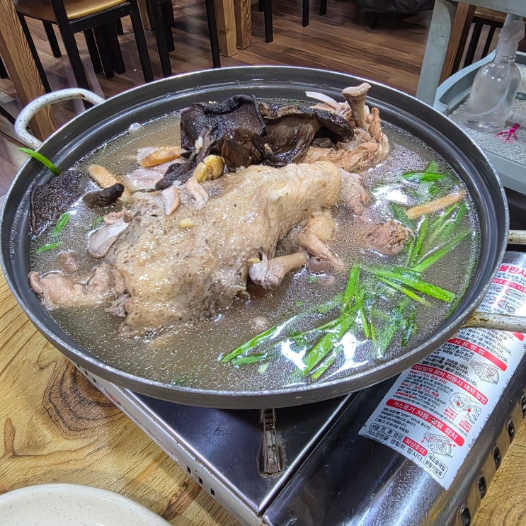  시흥 신천맛집 보양식 끝판왕 바우네농원 능이닭백숙으로 몸보신 제대로 하고 온 가족 외식 성공