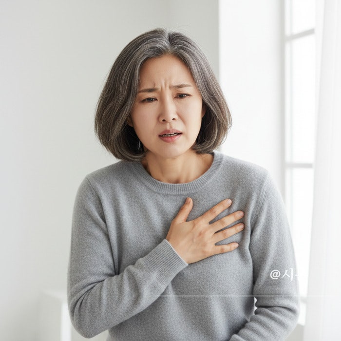 왼쪽 가슴 통증 찌릿 여자 남자 오른쪽 가슴 통증 원인은?