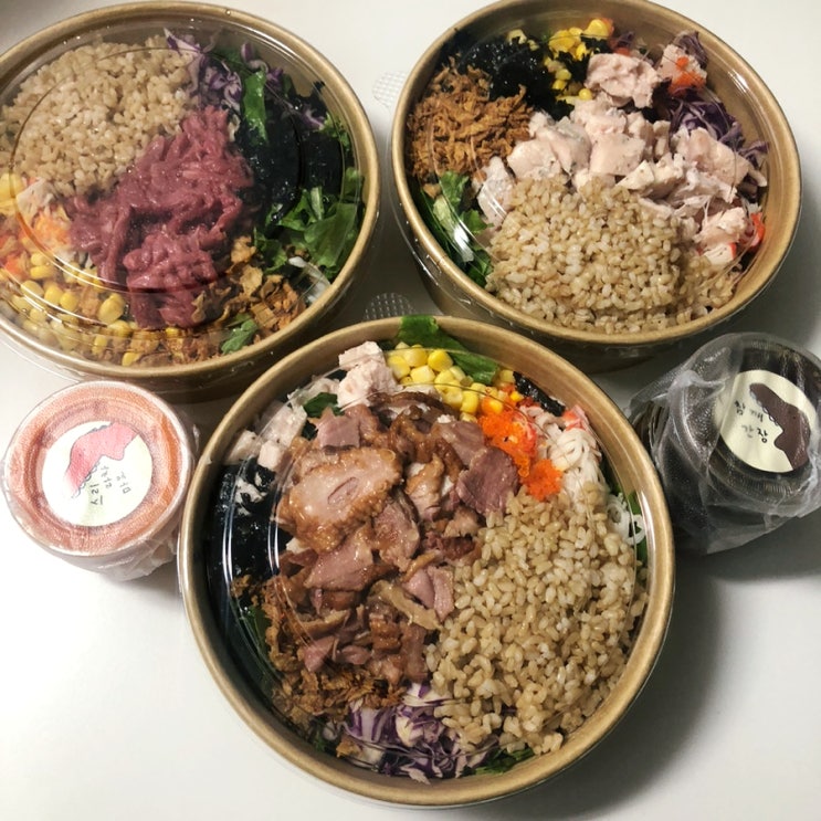  인천 논현동 맛집 레이지다이노 포케 샐러드 배달