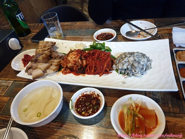 [인천신포동] 굴보쌈 & 스지탕 블루리본 인정 '마냥집' 동인천 노포 술집