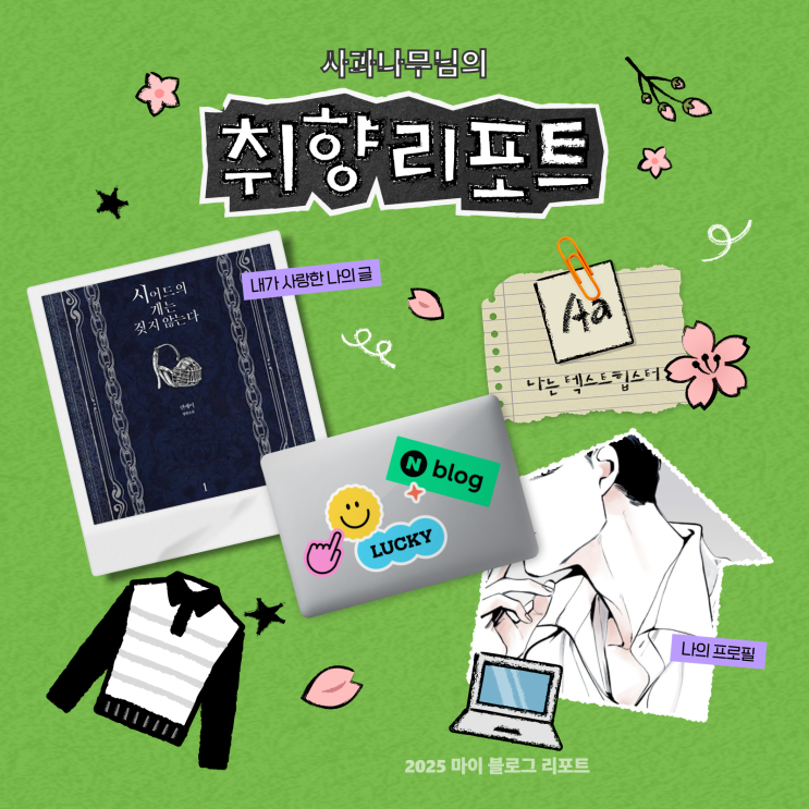  [2025 마이 블로그 리포트] 데이터로 채워보는 내 블로그 취향 리포트