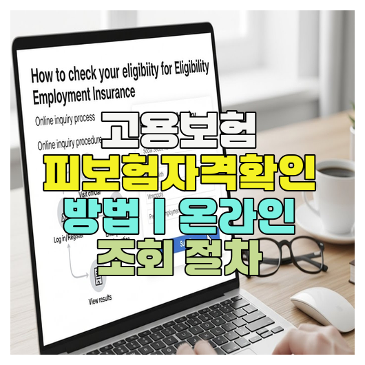  고용보험 피보험자격확인 방법｜온라인 조회 절차