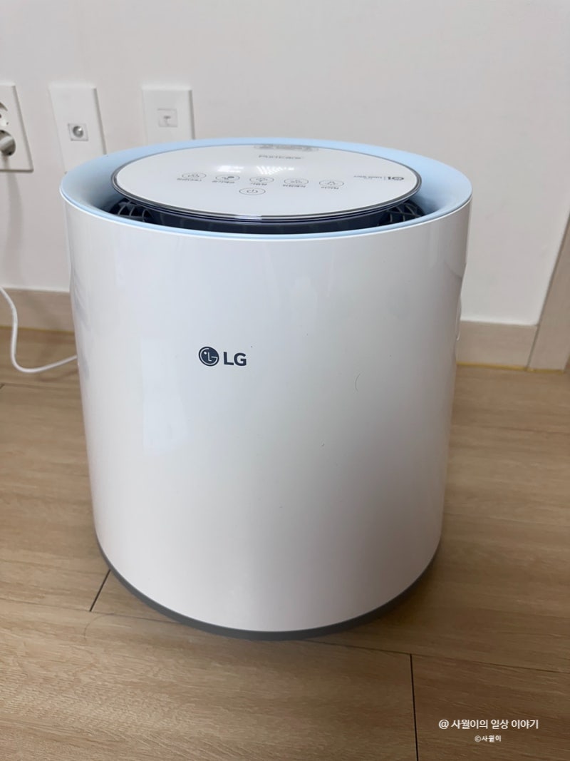 [자연기화 가습기 추천] LG 퓨리케어 가습기 HW500DAS 사용 후기