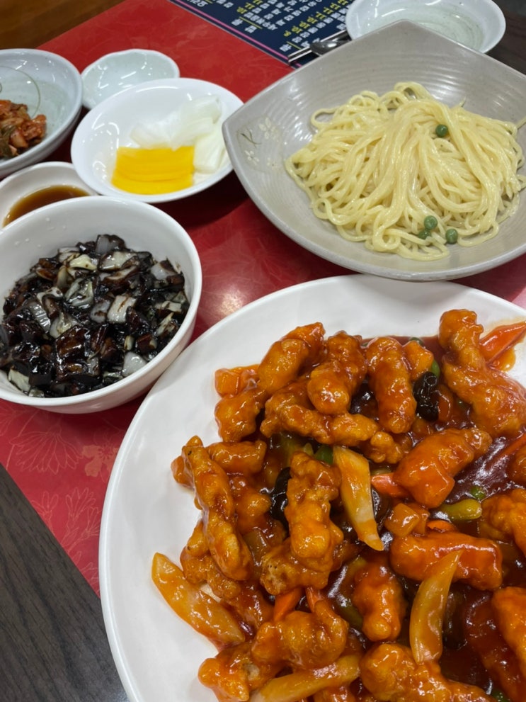  군산 짬뽕애명가 구) 군산 차이홍 군산철새조망대 서천다리 맛집 간짜장 사천탕수육 성산면맛집 군산중국집혼밥 금강하굿둑먹거리
