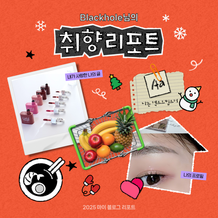  [2025 마이 블로그 리포트] 데이터로 채워보는 내 블로그 취향 리포트