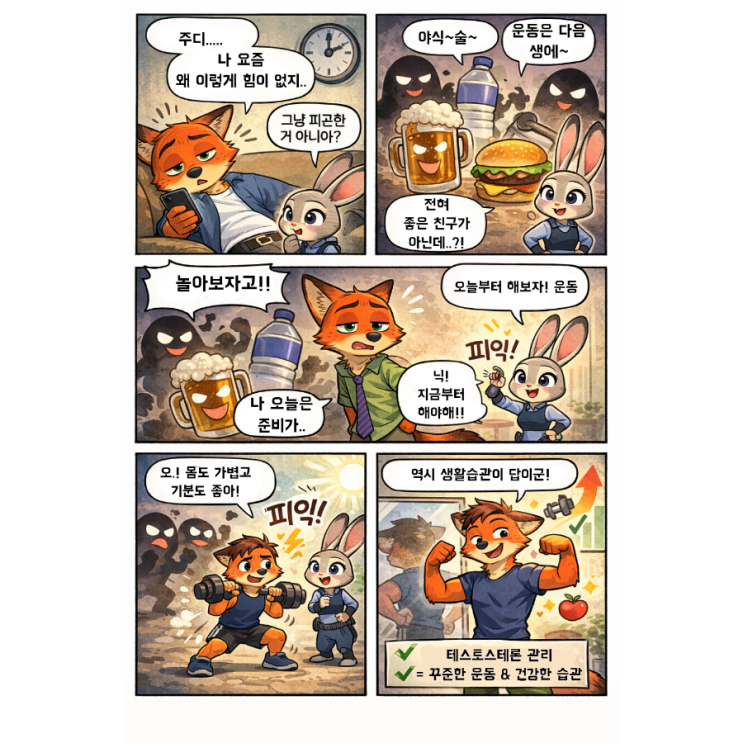   전 세계 남성 테스토스테론 감소 중?!  도대체 이유가 뭘까 & 어떻게 관리해야 할까