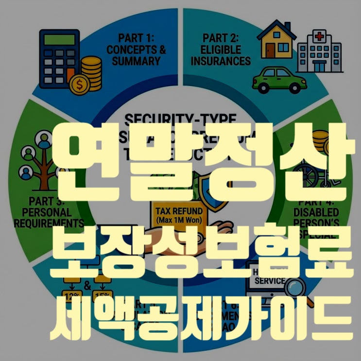 2025 연말정산 보장성 보험료 세액공제 완벽 가이드: 환급금 12만 원 더 받는 법
