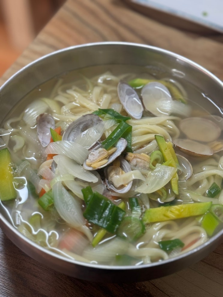  전북 장수 할머니 손맛 실미식당 칼국수 돈까스 파전 솔직후기