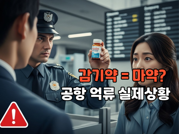  "감기약 챙겼다가 공항 억류?" 일본·두바이 여행객 90%가 모르는 반입 금지 약물