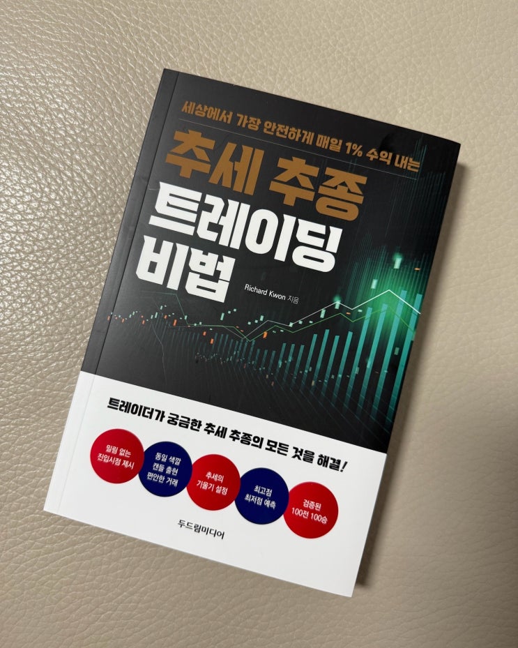  추세 추종 트레이딩 비법 책