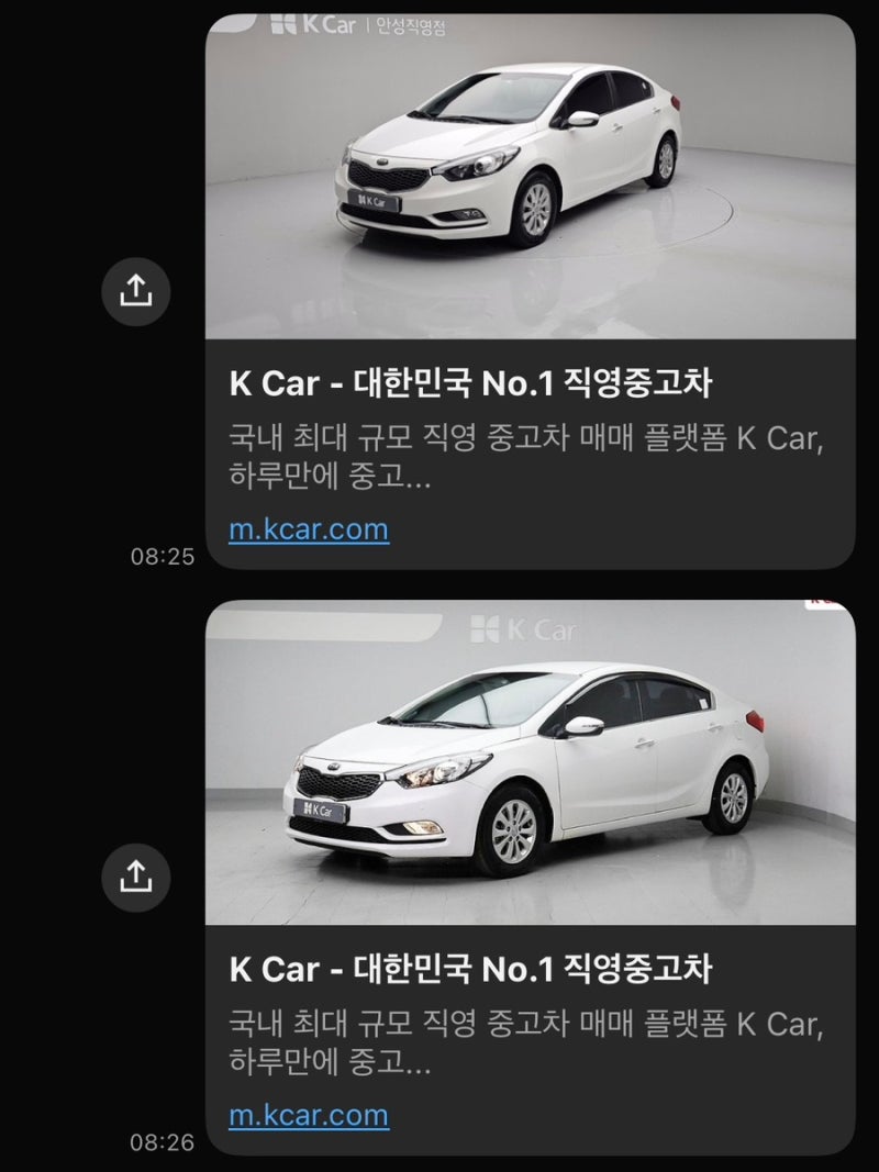 차알못 20대 여자의 중고차 구매 후기 (1) : 케이카 홈서비스 신청