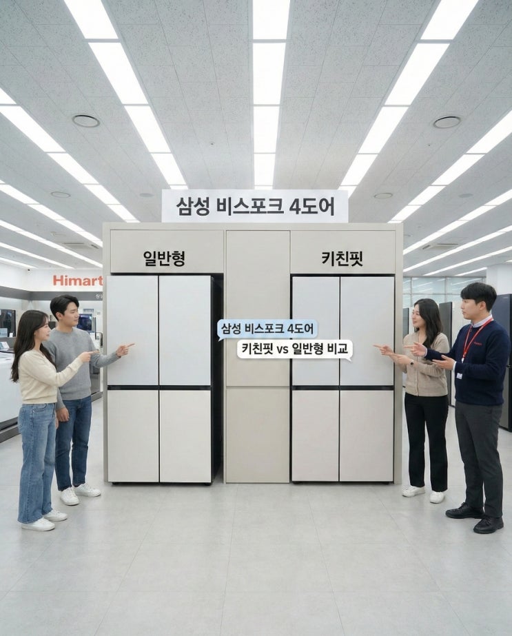  비스포크 vs 900L? 취향 말고 '이것' 하나로 종결해 드립니다