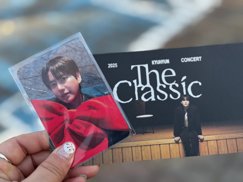 콘서트 후기 :: 2025 규현(KYUHYUN) concert 'The Classic'(F1구역 1열 시야)