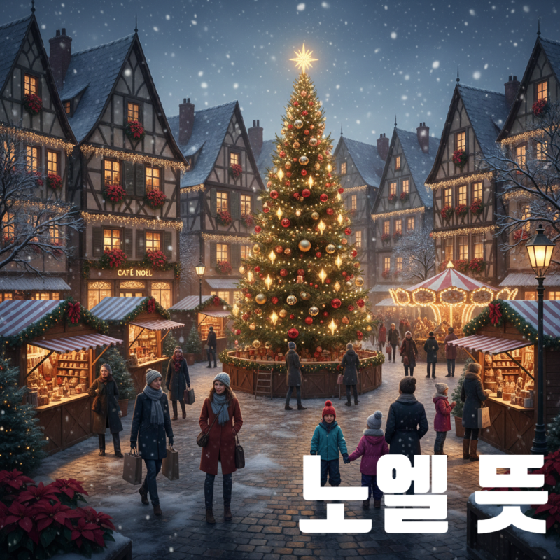 노엘 뜻 총정리: 프랑스어 Noël 캐롤·성경의미