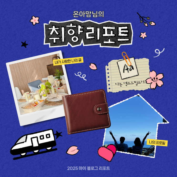  [2025 마이 블로그 리포트] 데이터로 채워보는 내 블로그 취향 리포트