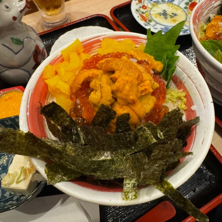  오사카 난바 카이센동 맛집 Hitomukashi