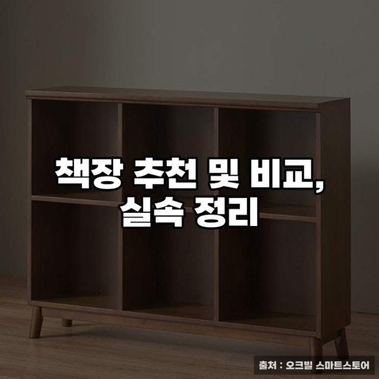  책장 추천 및 비교, 실속 정리