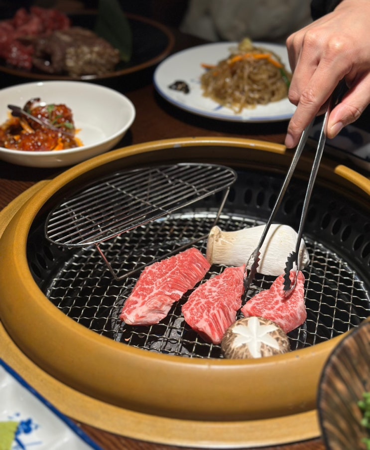  안산 소고기 아리화, 안산맛집, 안산 연말장소 모임추천 (아기의자 있음)