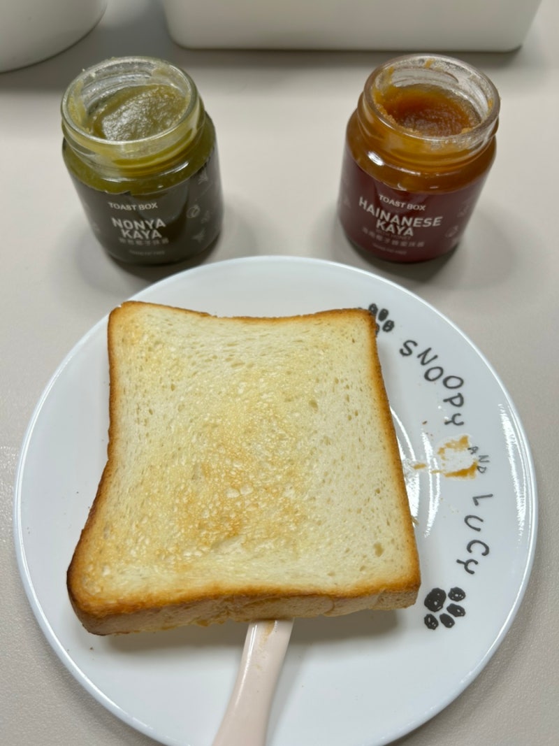 토스트 박스 카야잼 후기 :: 논야 하이난 두가지맛