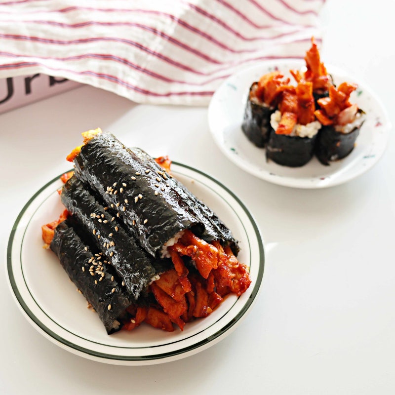 매운어묵볶음 레시피 간단 꼬마 매운어묵김밥 만들기