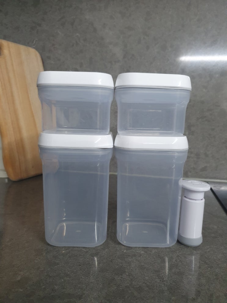  다이소 신상품 국내산 진공 밀폐용기｜전자레인지·식세기·냉동실 가능
