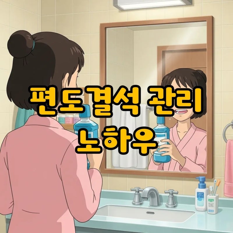 편도결석빼는법, 가글과 생활 습관으로 재발 줄이는 법