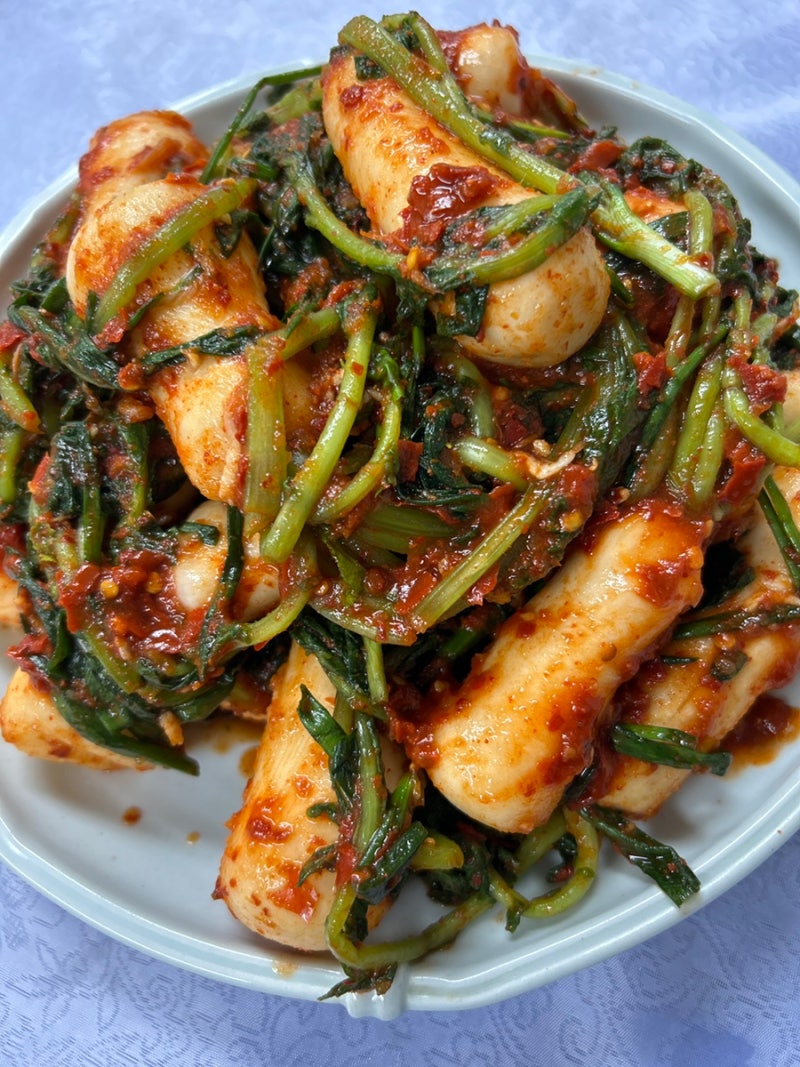 총각무우 김치 담그는 방법