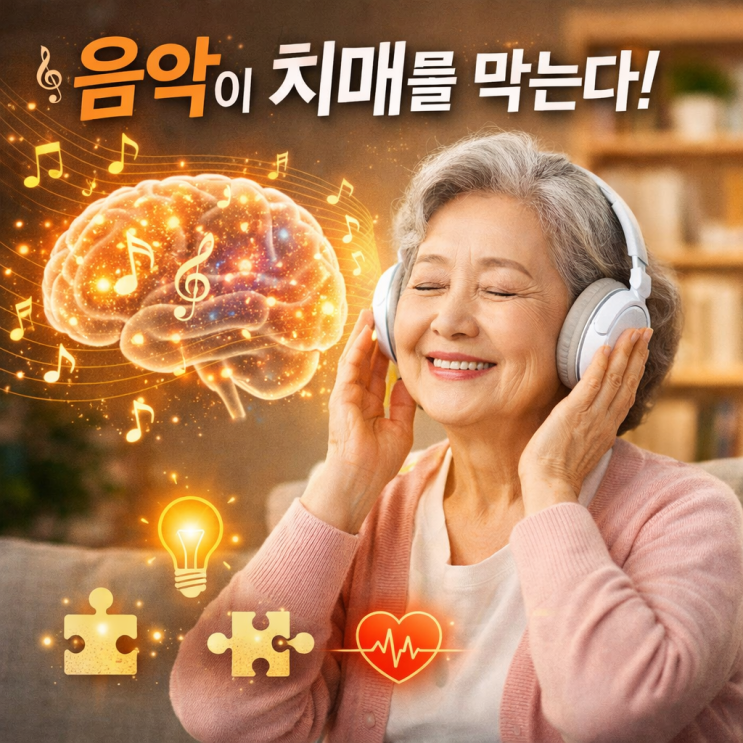 “음악이 치매를 막는다?”