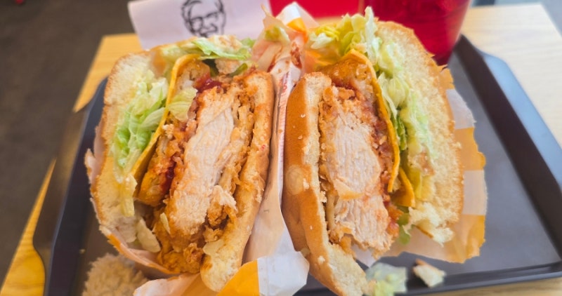 KFC 징거타워세트 칼로리 가격