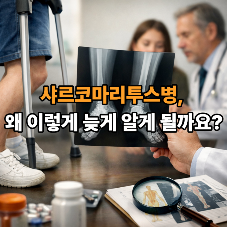   샤르코마리투스병 오진 사례, 왜 늦게 발견될까?｜놓치기 쉬운 이유 정리