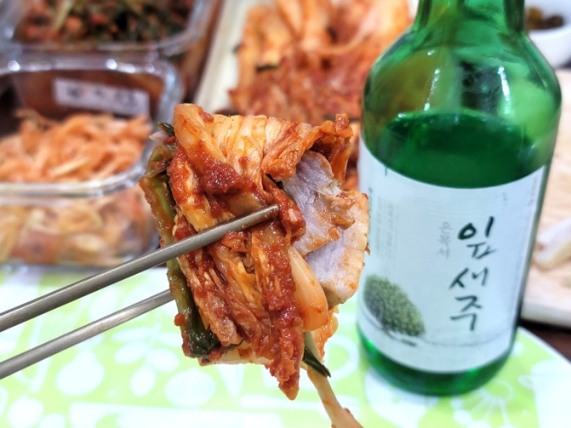 보쌈 수육 만드는법 초간단 레시피 김장 김치와 꿀조합 돼지수육 삶는법