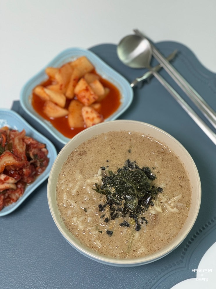  대구 백년가게 김태희옛날손국수 들깨 칼국수밀키트 택배 후기