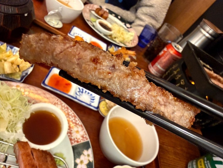  서울역 점심 데이트 맛집 이치규 사울역점 규카츠 후기