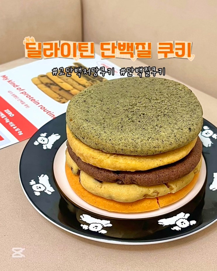  고단백저당쿠키 딜라이틴 단백질 제로 쿠키 세트 입터짐 방지 간식 칼로리 성분 보관 배송 후기