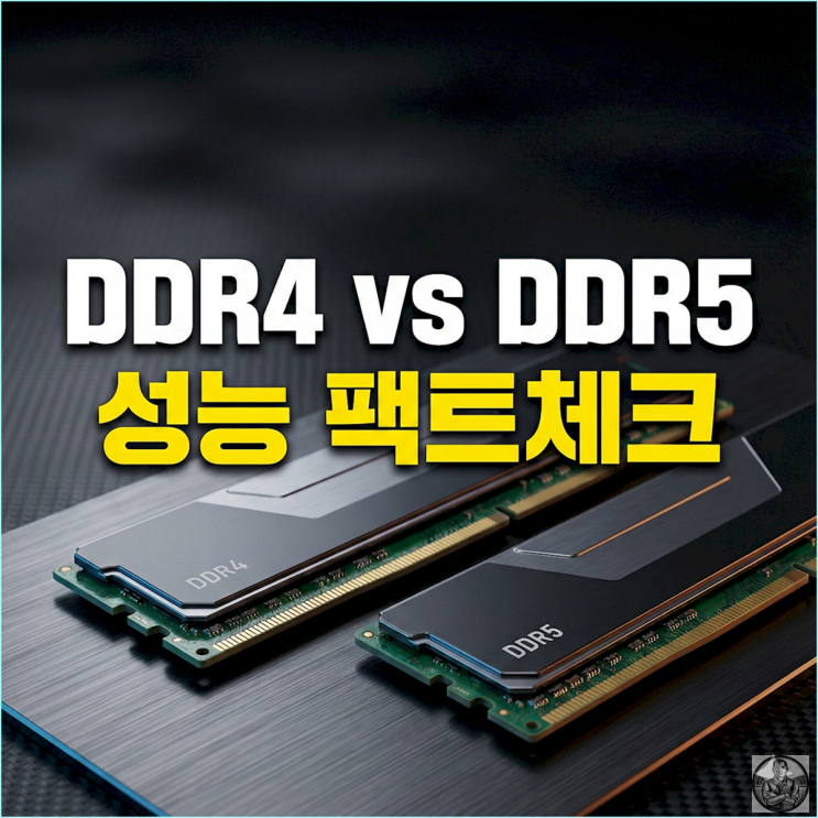  DDR4 vs DDR5 실제 속도 차이, 벤치마크와 게임 프레임으로 직접 검증했습니다