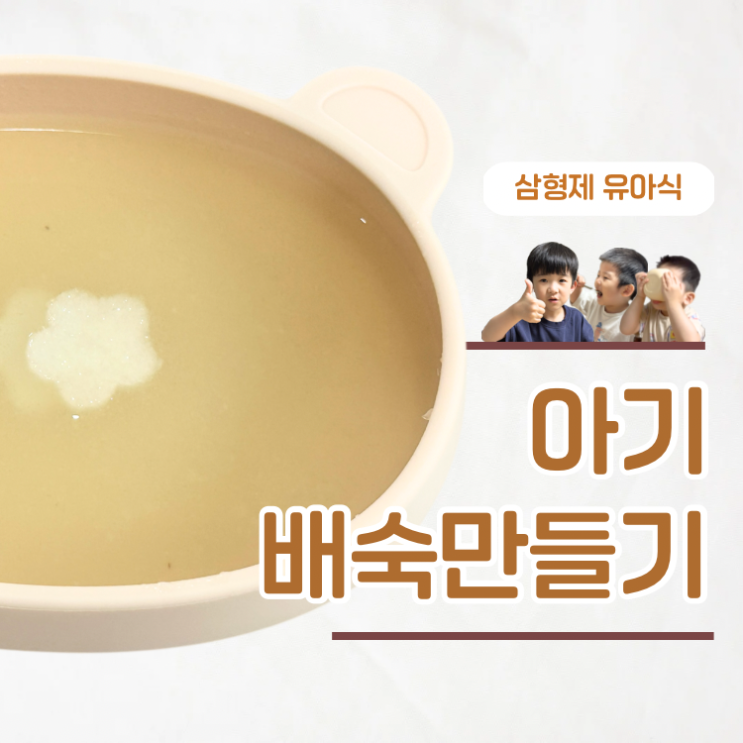  감기기운 있을때? 재료2가지로 돌아기 배숙 만들기