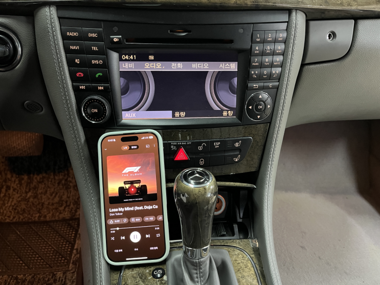  벤츠 CLS350 W219 블루투스 생성! 비위드 RT-1 고음질 리시버 수원 시공