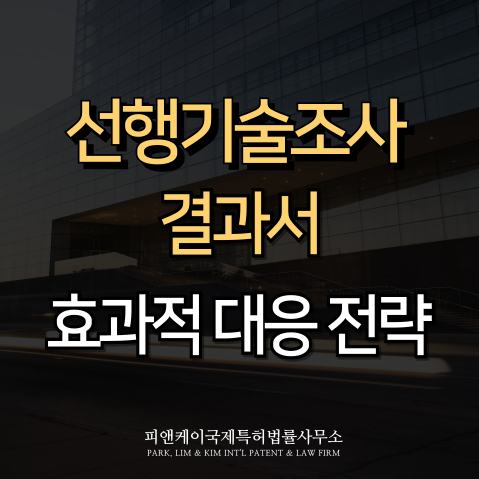  선행기술조사 결과서, 건축 전공 변리사의 대응 전략