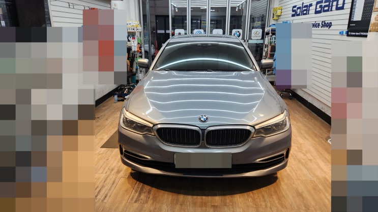  인천 BMW G30 순정 ACE 2.0 블랙박스 제거  아이나비 ZX1000 장착 작업
