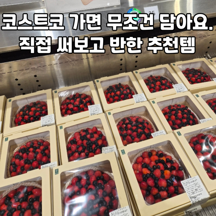  코스트코 추천상품ㅣ직접 써보고 반한 꿀템 리스트