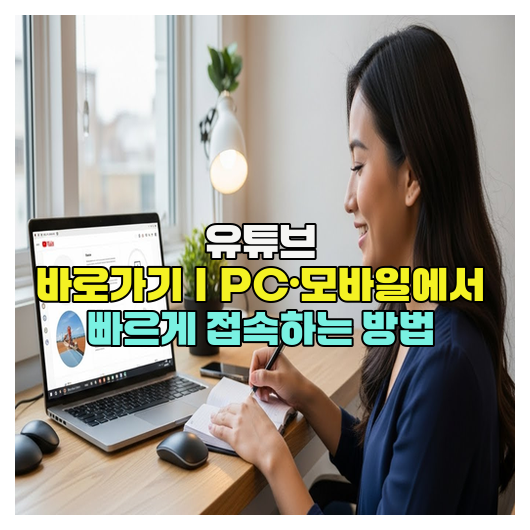  유튜브 바로가기｜PC·모바일에서 빠르게 접속하는 방법
