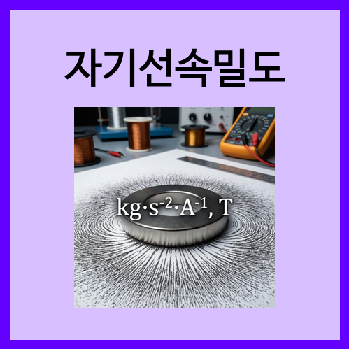  [SI 유도 단위]자기선속밀도