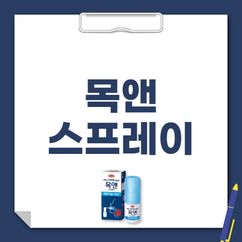 목앤 스프레이 효능 가격 부작용 사용법 핵심만 정리
