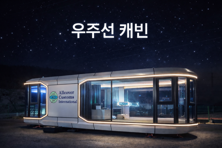  건축 허가 OK! KC인증 이동식 주택, 올커버 우주선 캐빈의 모든 것