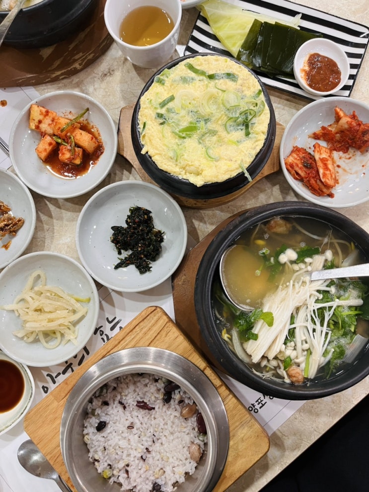  구미칠곡맛집 양포생아구에서 솥밥 포함 아구정식 점심 방문